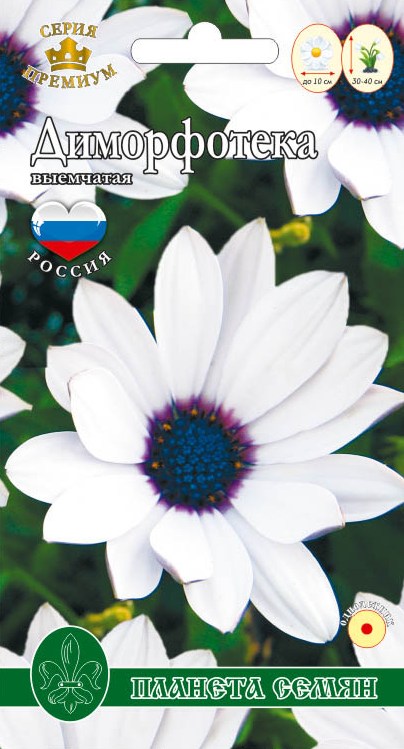 Диморфотека выемчатая белая 0,05г п/с