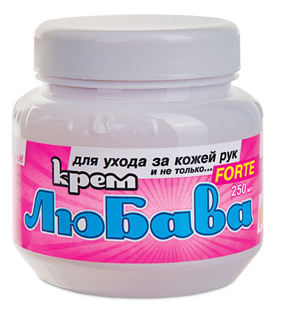 Крем Любава 250мл с ионами серебра 24шт/м