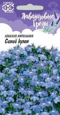 Лобелия Синий кулон амп. Гавриш