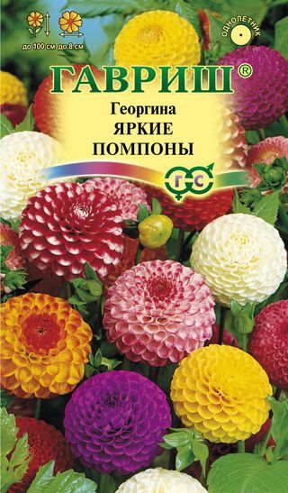 Георгина Яркие помпоны 0,2гр Гавриш
