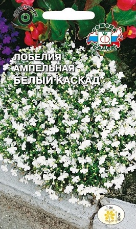 Лобелия Белый Каскад 0,06г Седек