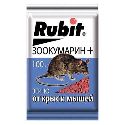 Рубит Зоокумарин+ Зерно 100гр (50шт)