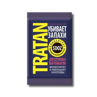 Тратан 5 доз (на 10 кубов) для выгребных ям и септиков конц.(80)
