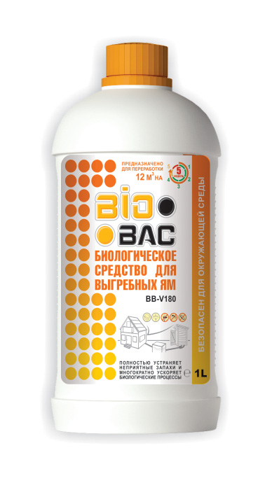 Био-Бак для выгребных ям BB-V180 1л