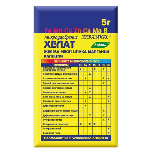 Аквамикс, комплекс микроэлементов 5 г