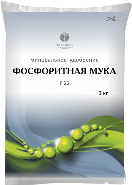 Фосфоритная мука 3кг 10шт/уп