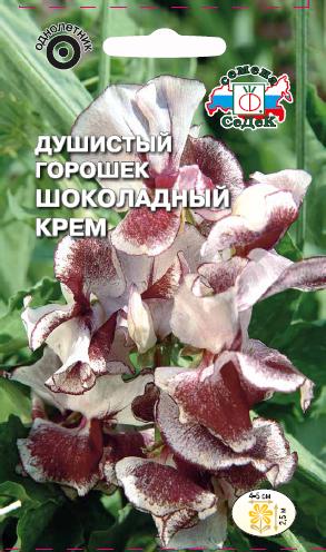 Душ. горошек Шоколадный крем (белый с лилов.) 0,5гр Седек