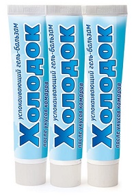 Холодок гель-бальзам после укусов насекомых 50мл/80шт